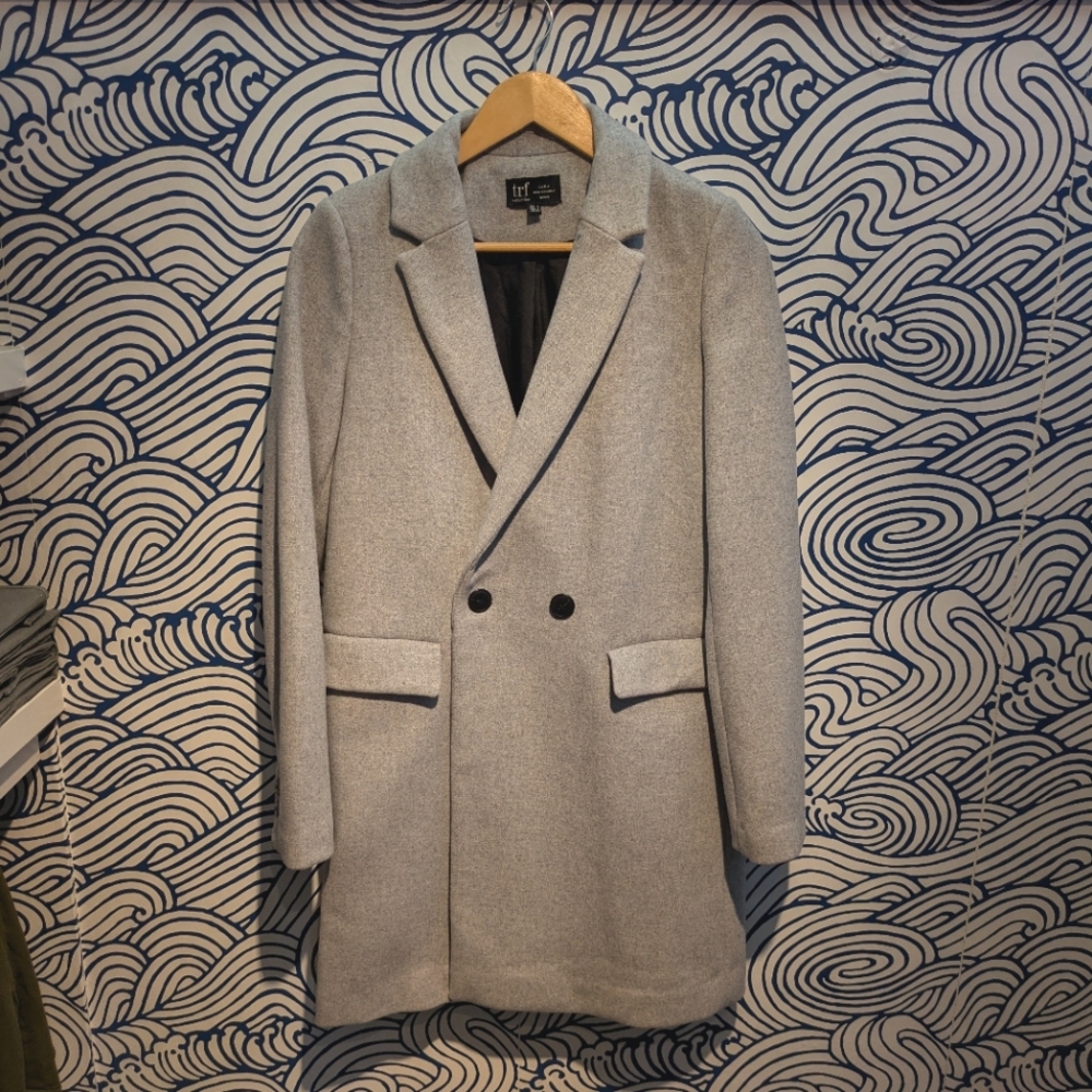 Zara Wool Double Breasted Coat